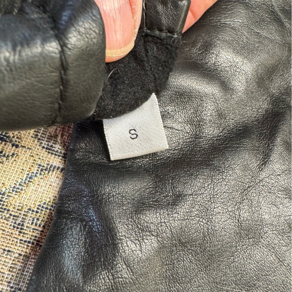 Preston & York Leather EUC Black Lined Gloves‎ Women's sz S Excellent condition! - Picture 4 of 8